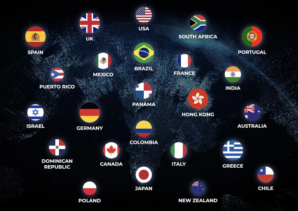 eXp Global International Footprint